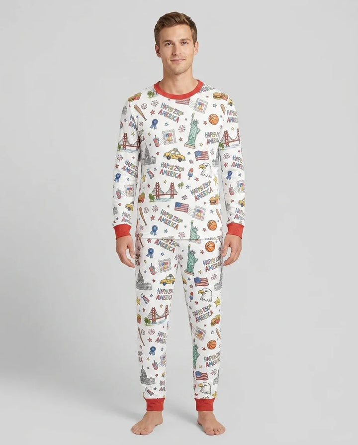 Vorlage Bambus-Pyjama-Set für Herren