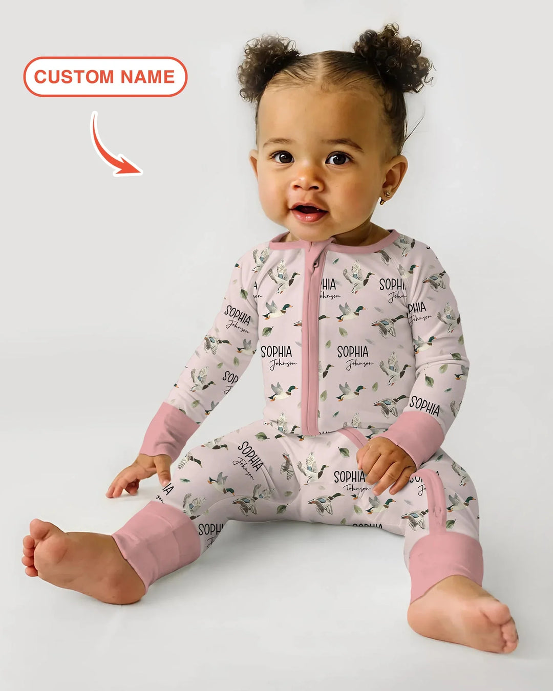 Gerippte Babykleidung mit individuellem Foto - Weich &amp; Skizzenhaft