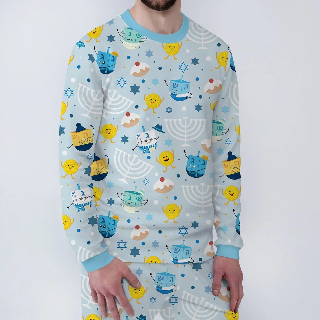 Vorlage Herren-Pyjama-Set