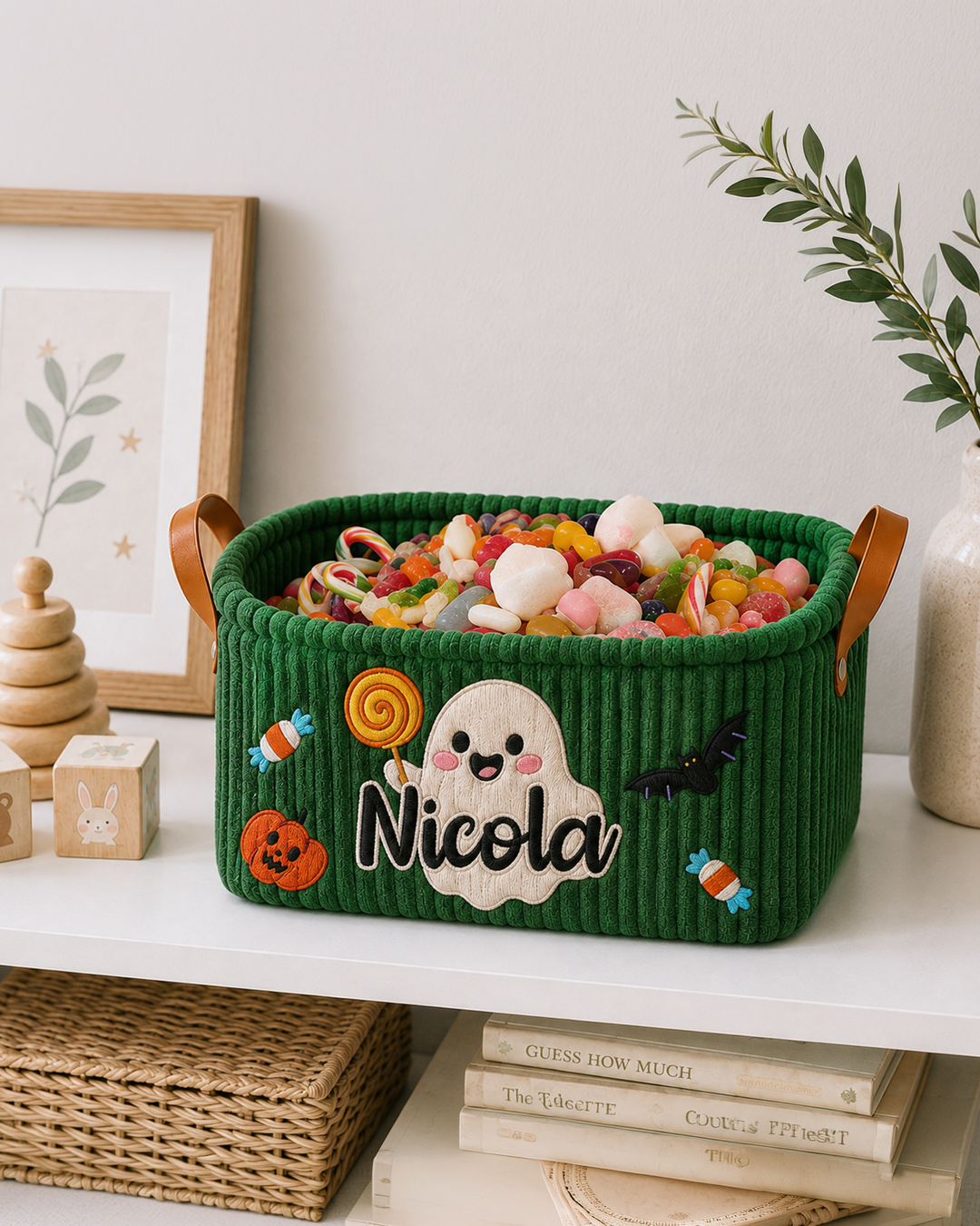 Trick or Treat Shower Basket
