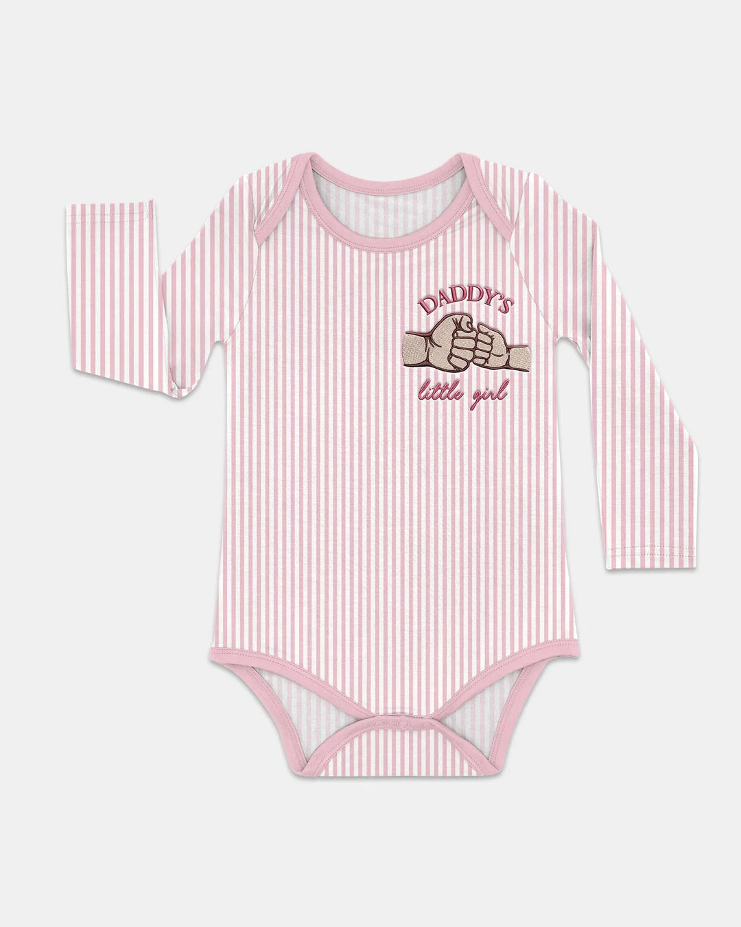 Gerippte Babykleidung mit individuellem Foto - Weich &amp; Skizzenhaft
