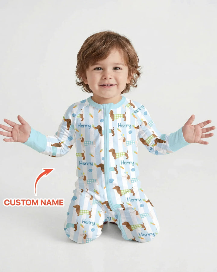 Gerippte Babykleidung mit individuellem Foto - Weich &amp; Skizzenhaft