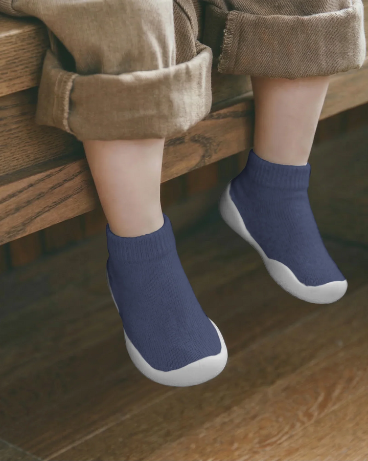 Solid Color Sock Shoes