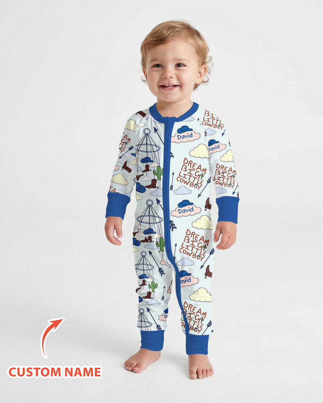 Gerippte Babykleidung mit individuellem Foto - Weich &amp; Skizzenhaft