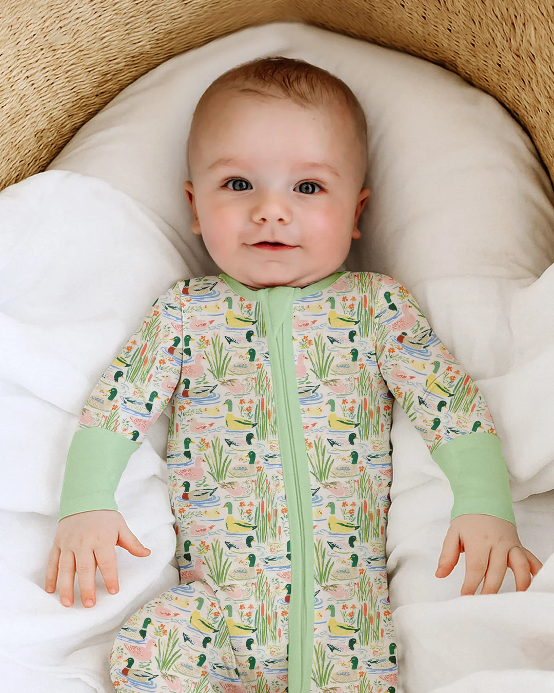 Gerippte Babykleidung mit individuellem Foto - Weich &amp; Skizzenhaft