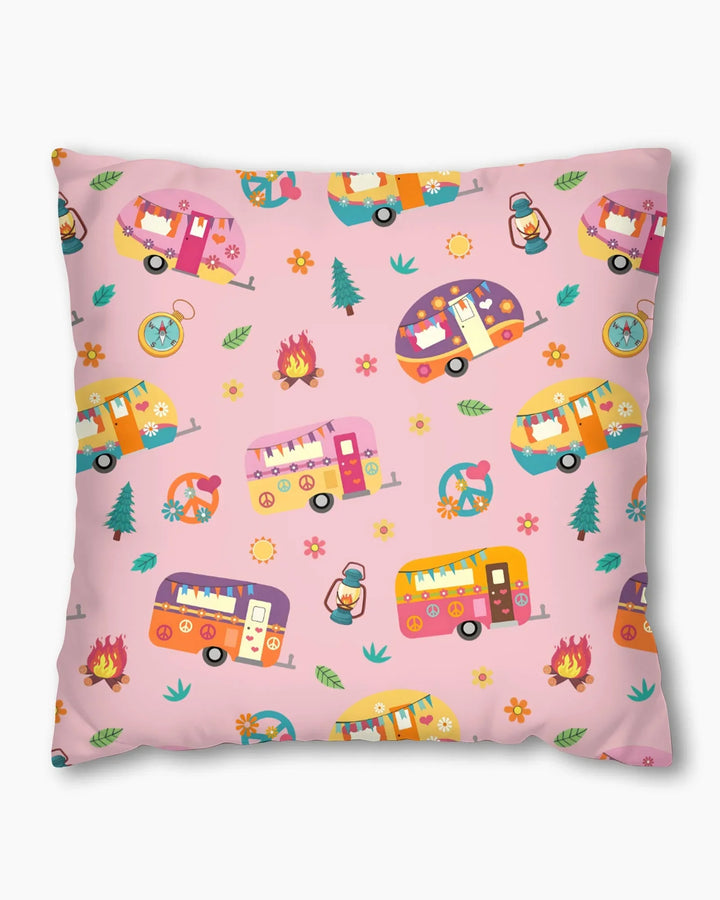 Happy Little Camper Bamboo Pillow Case
