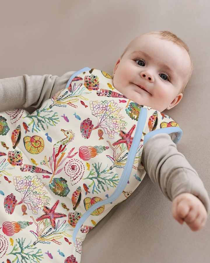 Tropical Reef Whimsy  Bamboo Sleep Bag
