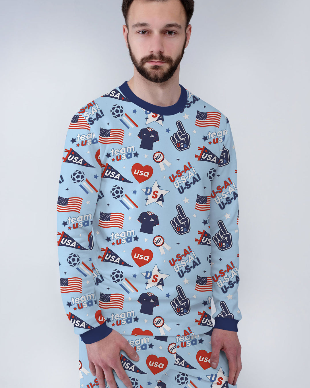 Vorlage Bambus-Pyjama-Set für Herren