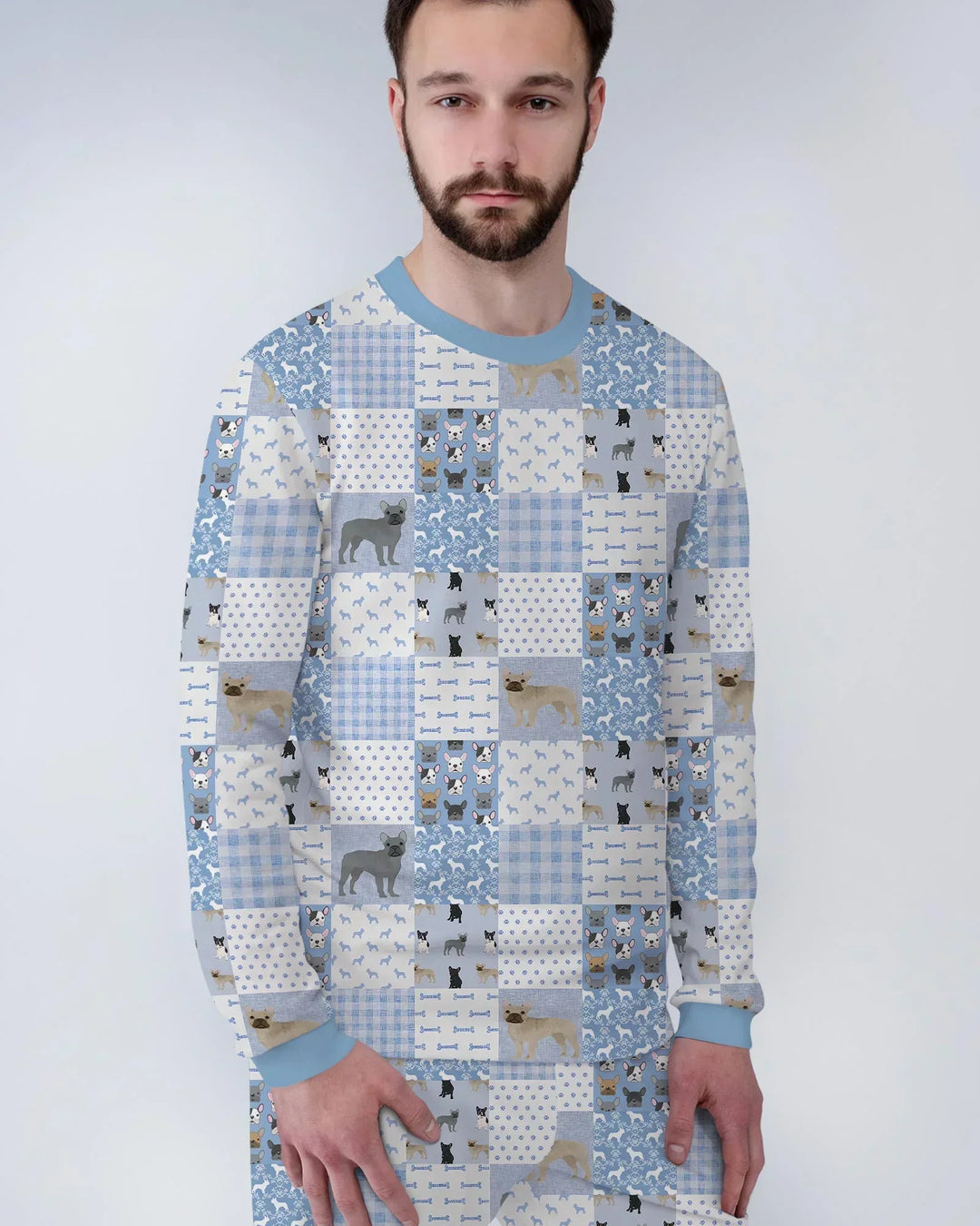 Vorlage Herren-Pyjama-Set