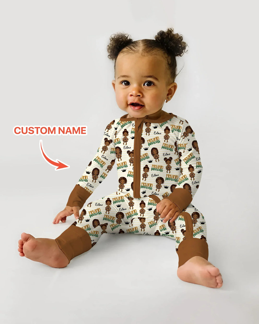 Gerippte Babykleidung mit individuellem Foto - Weich &amp; Skizzenhaft