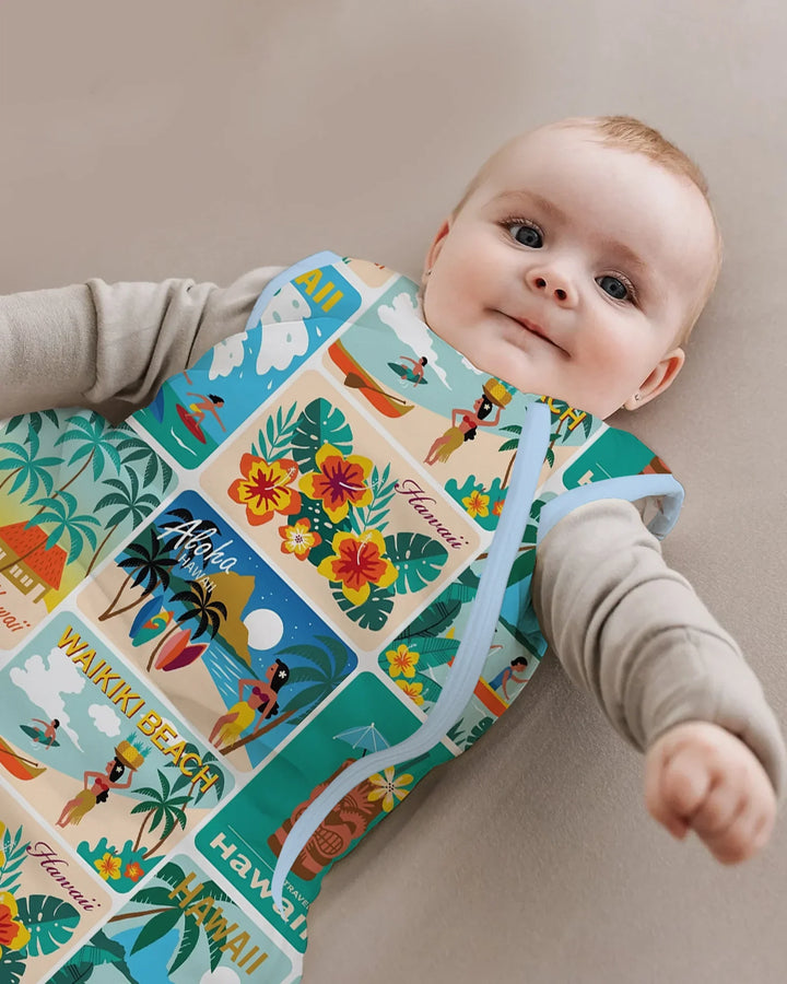 Aloha Postcard Paradise Bamboo Sleep Bag