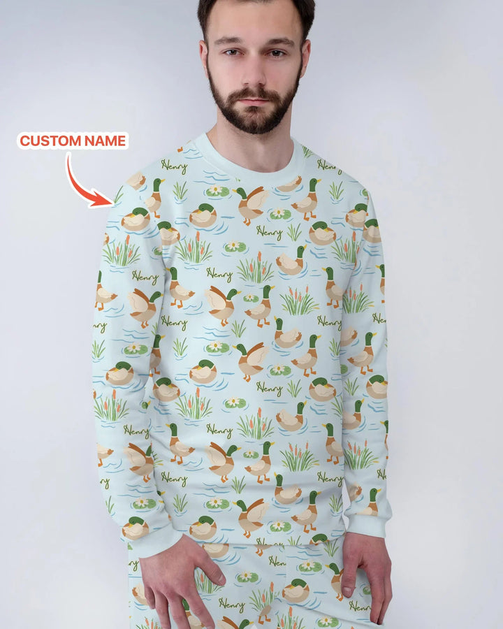 Vorlage Benutzerdefiniertes Herren-Pyjama-Set