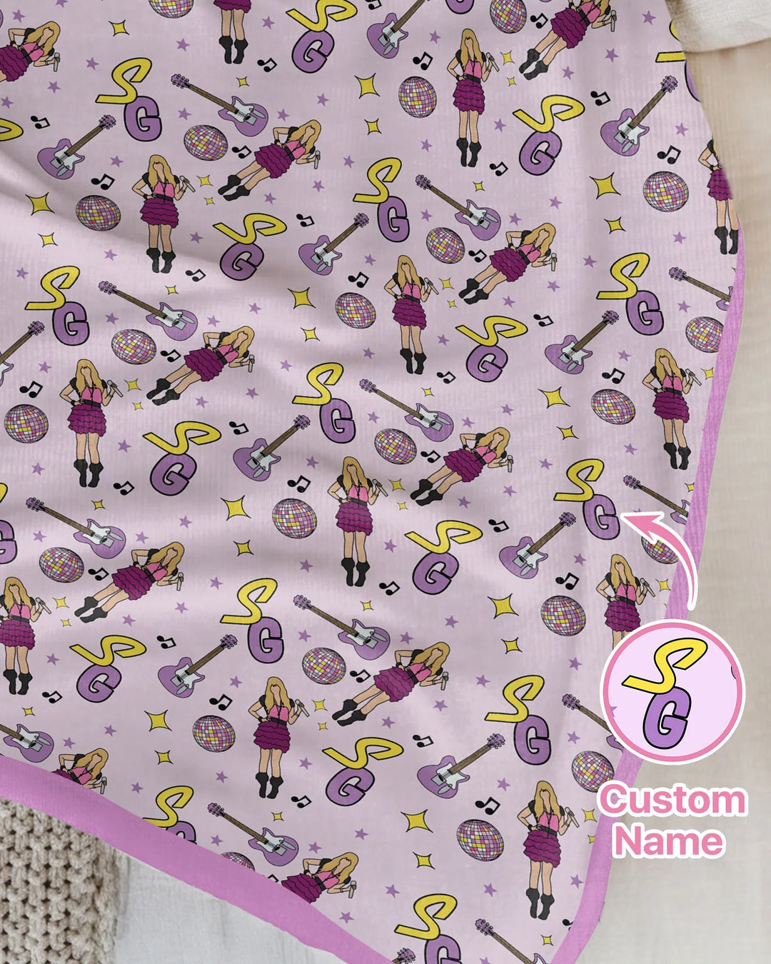 Vorlage Quilt Decke