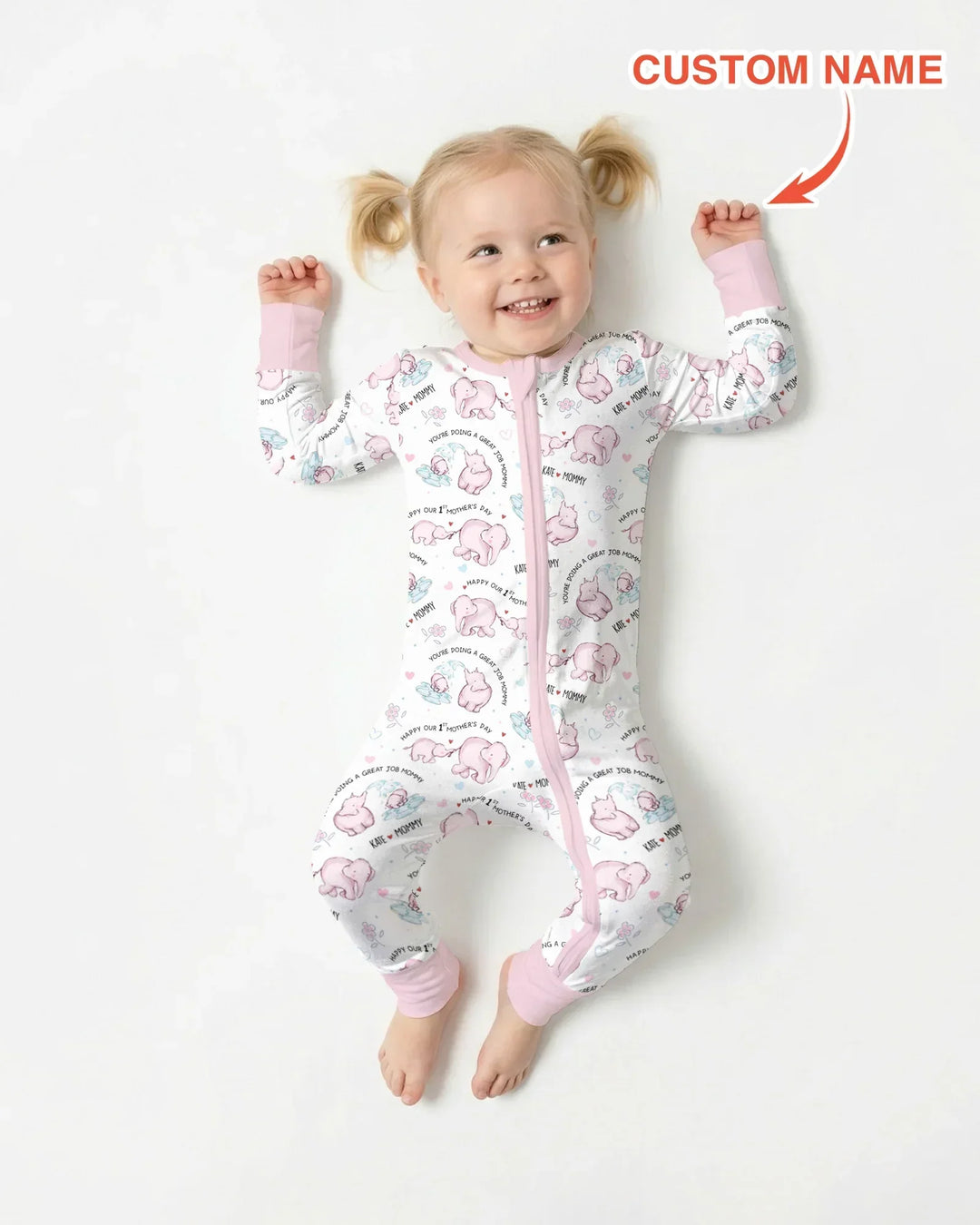 Gerippte Babykleidung mit individuellem Foto - Weich &amp; Skizzenhaft