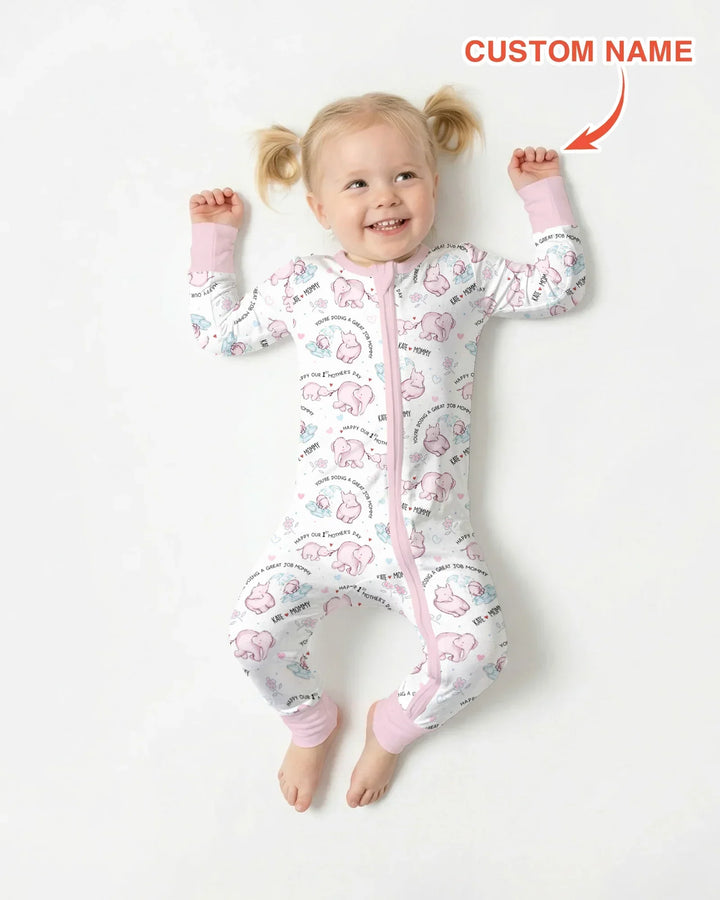 Gerippte Babykleidung mit individuellem Foto - Weich &amp; Skizzenhaft