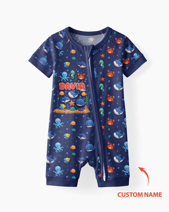 Trending Animal Bamboo Shorty Zippy