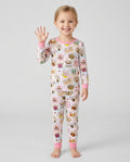 Sweet Love Puns Bamboo Two Piece Long Sleeve Pajama Set