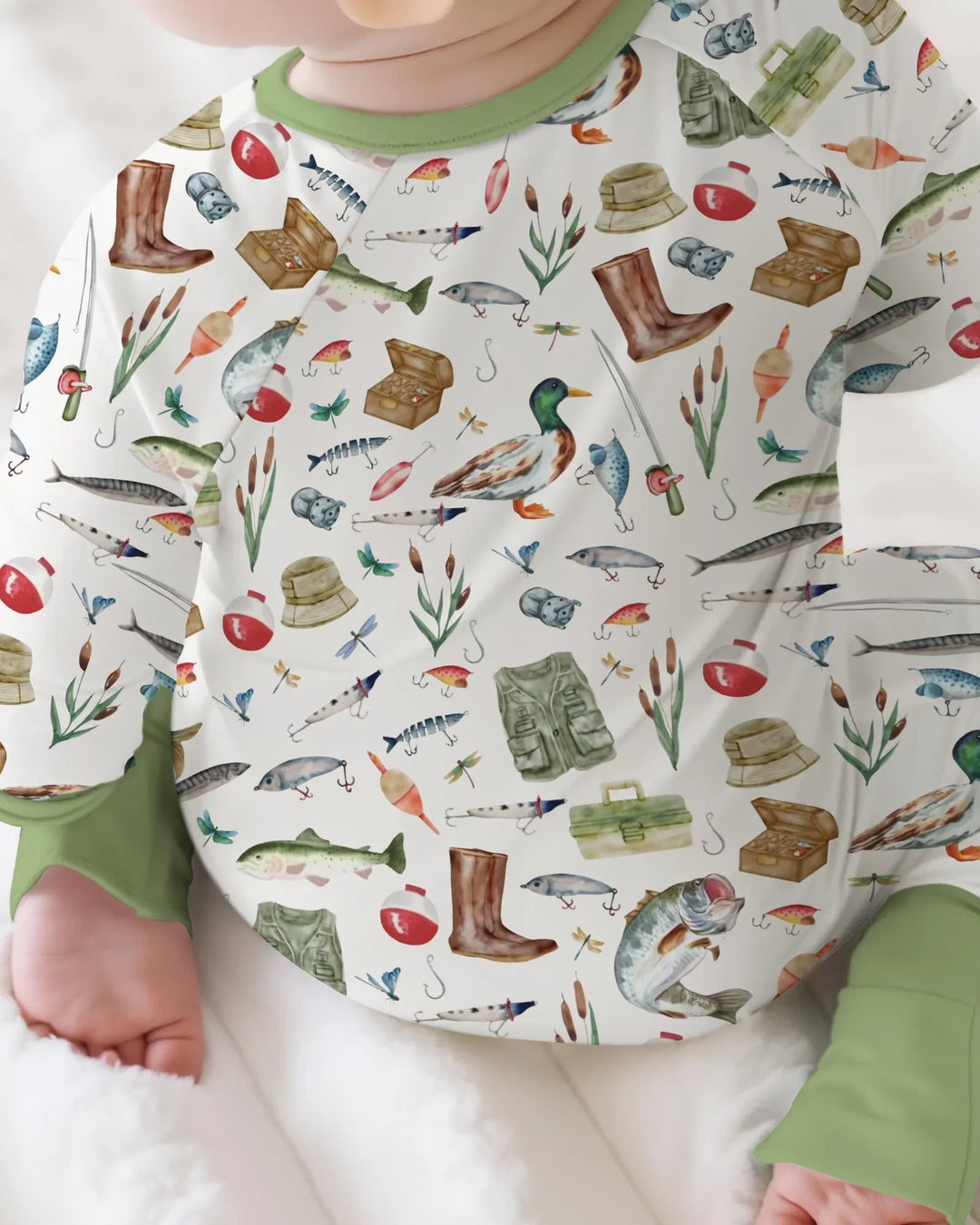 Gerippte Babykleidung mit individuellem Foto - Weich &amp; Skizzenhaft