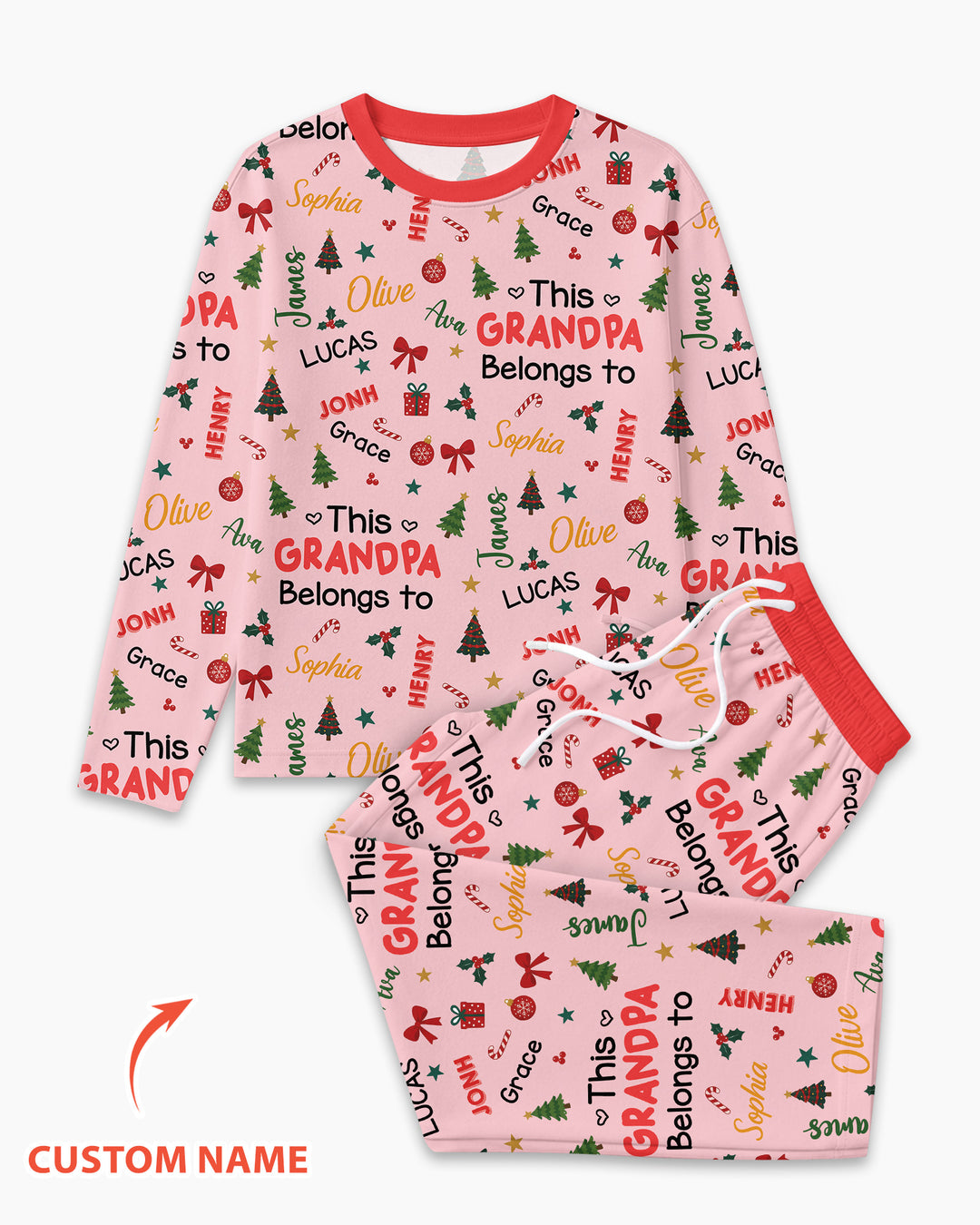 Loved By My Kids Bamboo Men's Pajama Set