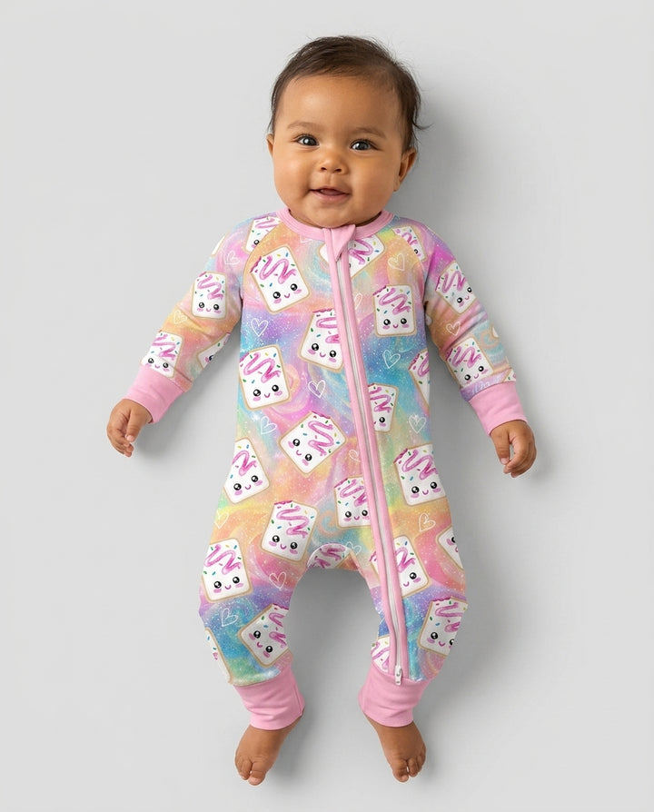 Kawaii Sprinkle Pastry  Bamboo Convertible Zippy