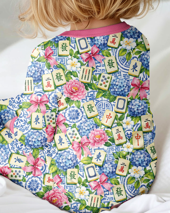 Mahjong in Bloom Bamboo Convertible Zippy