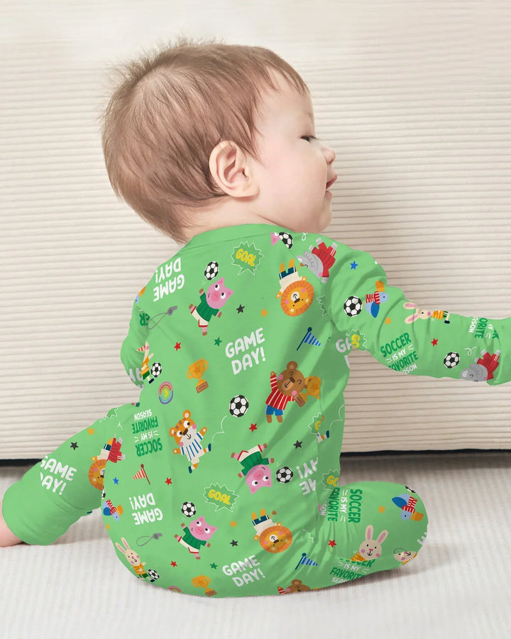Gerippte Babykleidung mit individuellem Foto - Weich &amp; Skizzenhaft