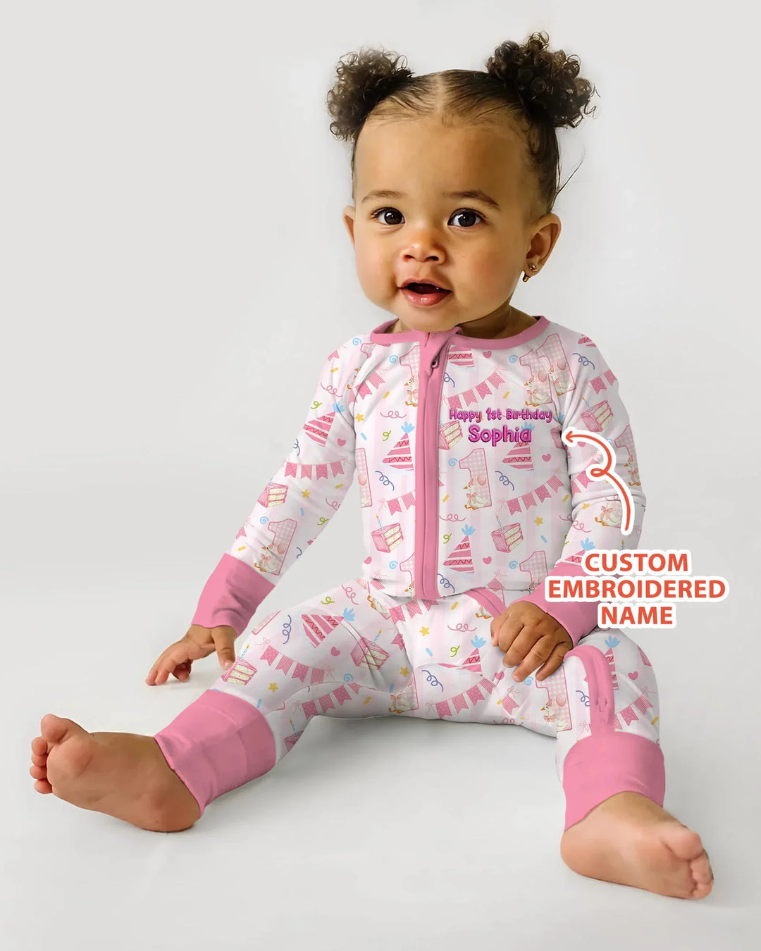 Gerippte Babykleidung mit individuellem Foto - Weich &amp; Skizzenhaft