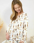 Pyjama-Set für Damen „Heilige Familie Bambus“