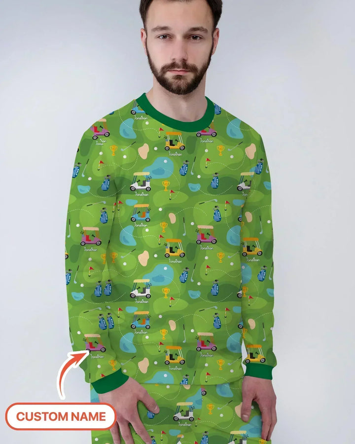 Vorlage Benutzerdefiniertes Herren-Pyjama-Set