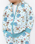 One Hundred Days Later Silly Goose Bamboo Zip Hoodie