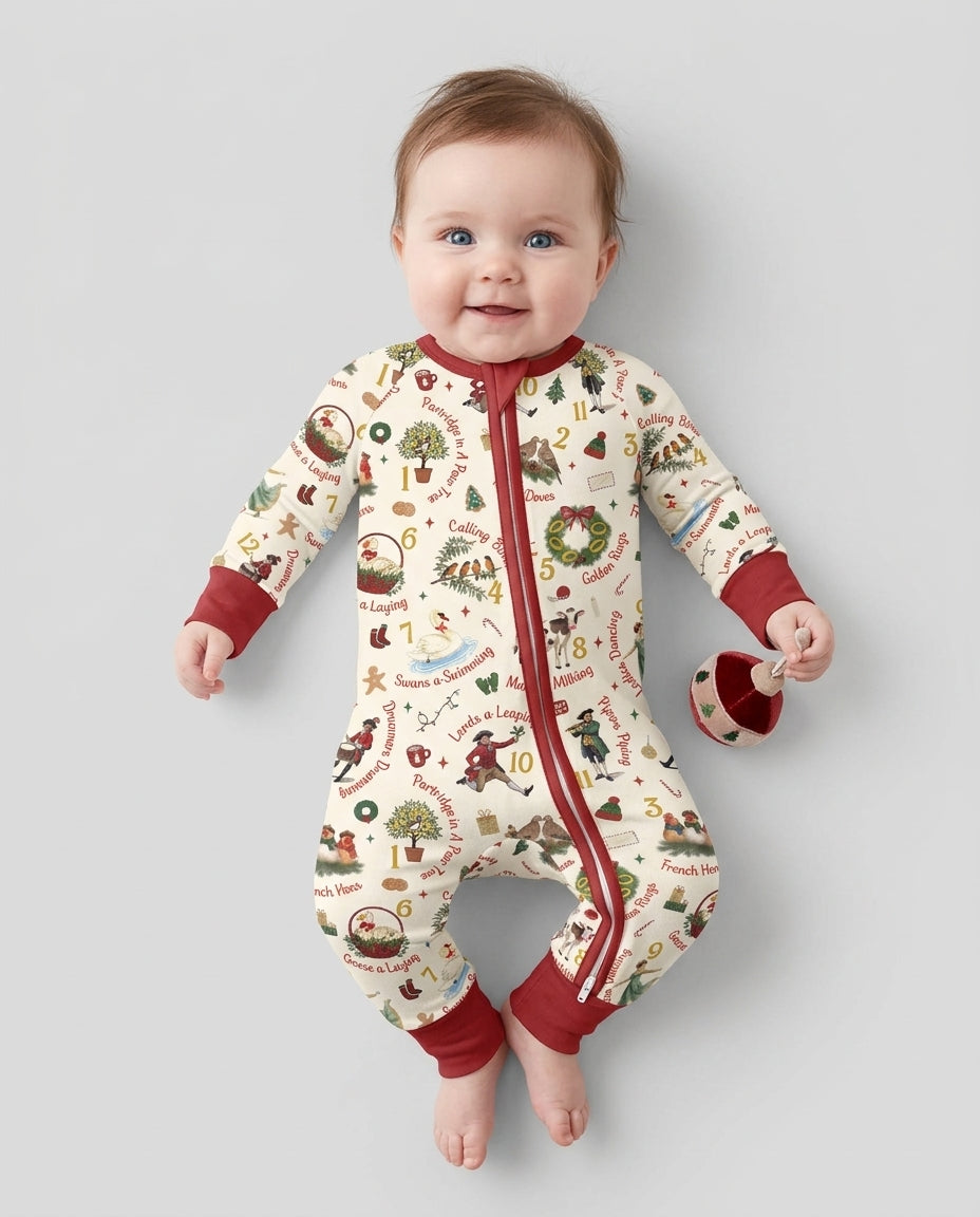 12 Days of Christmas Bamboo Convertible Zippy