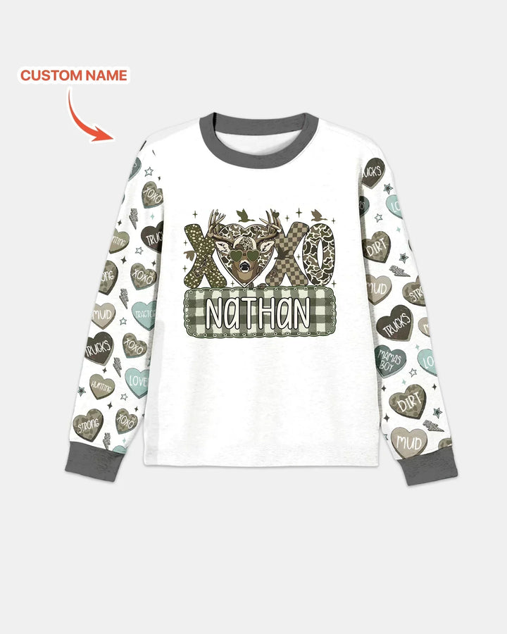 Vorlage Benutzerdefiniertes Herren-Pyjama-Set