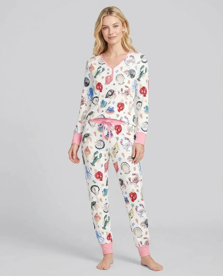 Vorlage Bambus Damen Pyjama Set