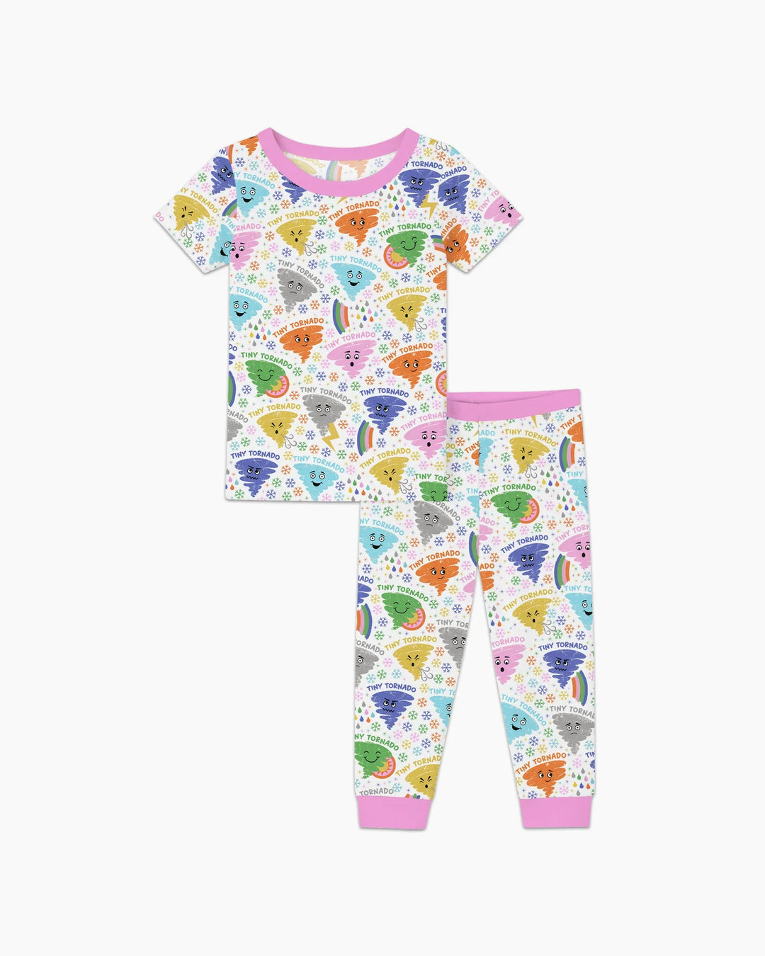 Zweiteiliges, kurzärmliges Pyjama-Set mit Marienkäfern