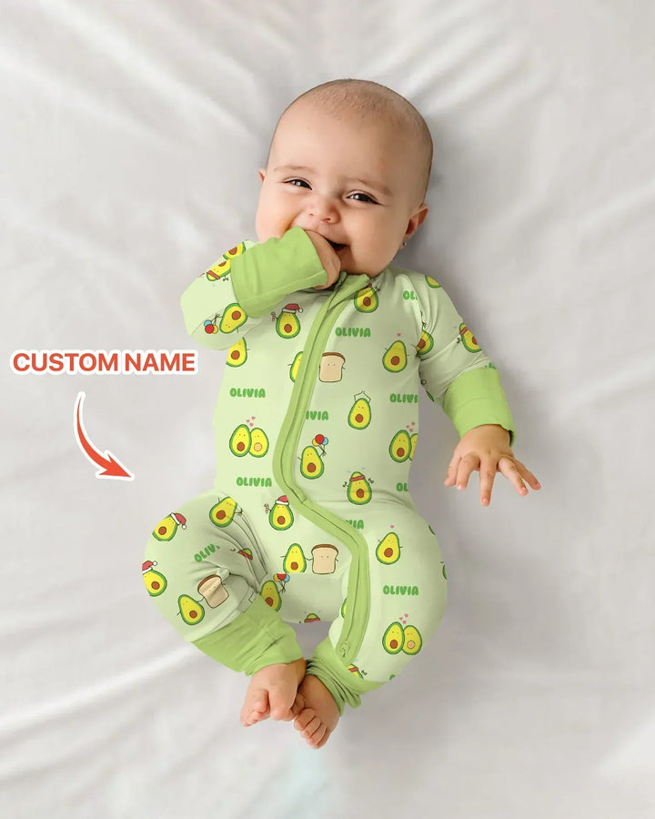 Gerippte Babykleidung mit individuellem Foto - Weich &amp; Skizzenhaft
