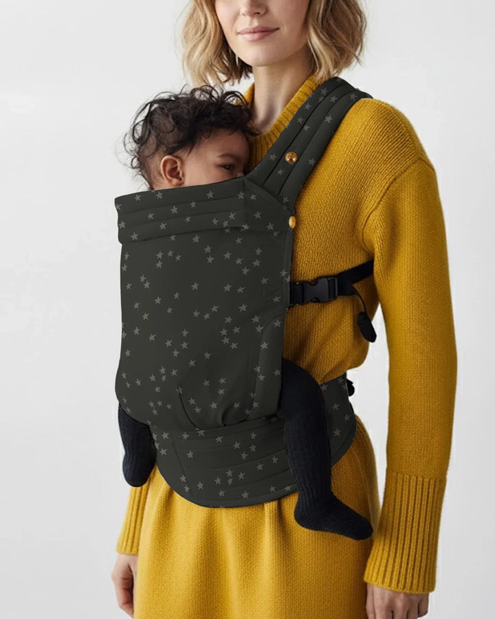 Midnight Minimal Star Scatter Baby Carrier