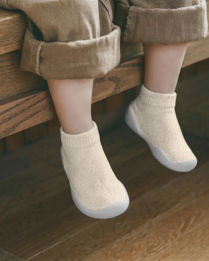 Solid Color Sock Shoes