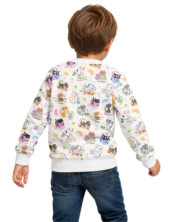 Sweatshirt mit Rundhalsausschnitt aus Bambusfaser