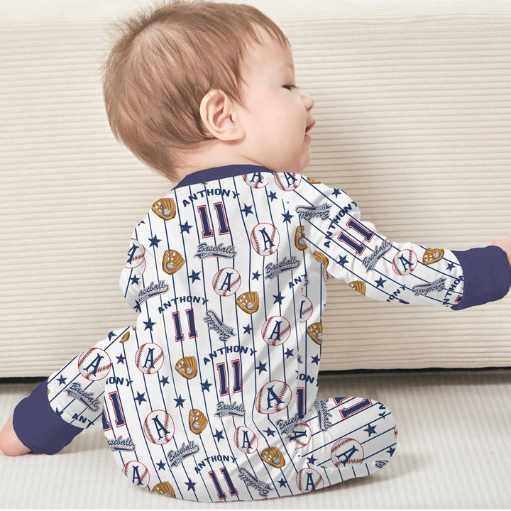 Gerippte Babykleidung mit individuellem Foto - Weich &amp; Skizzenhaft