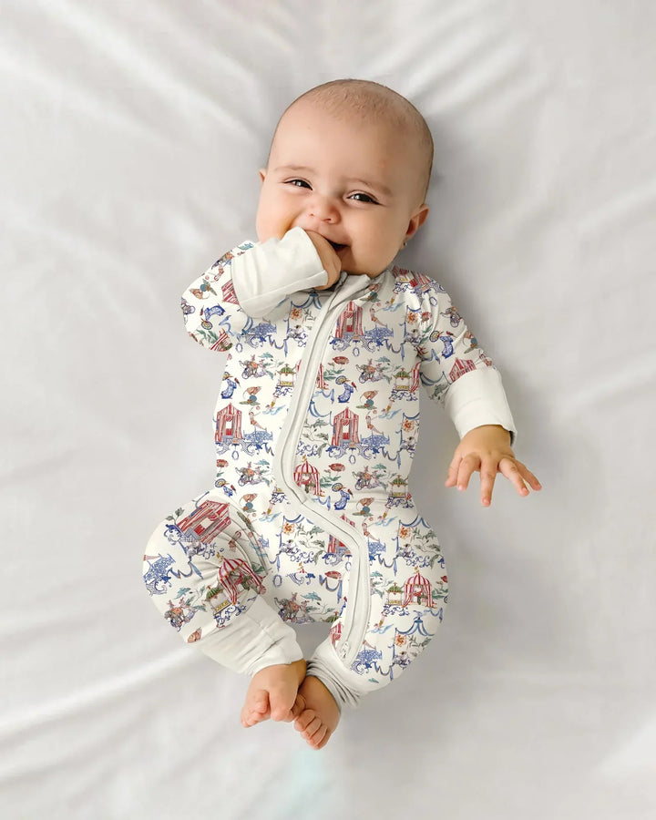 Gerippte Babykleidung mit individuellem Foto - Weich &amp; Skizzenhaft