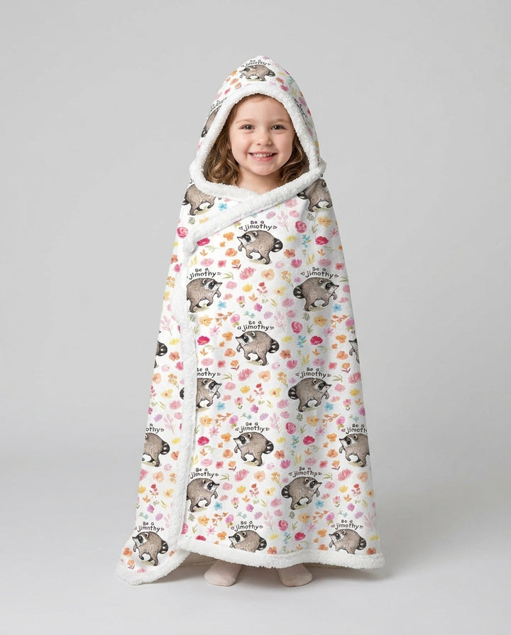 Be A Jimothy Family Matching Bamboo Wearable Hooded Blanket