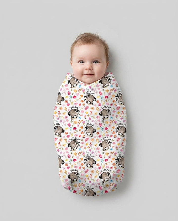 Be A Jimothy Family Matching swaddle blanket