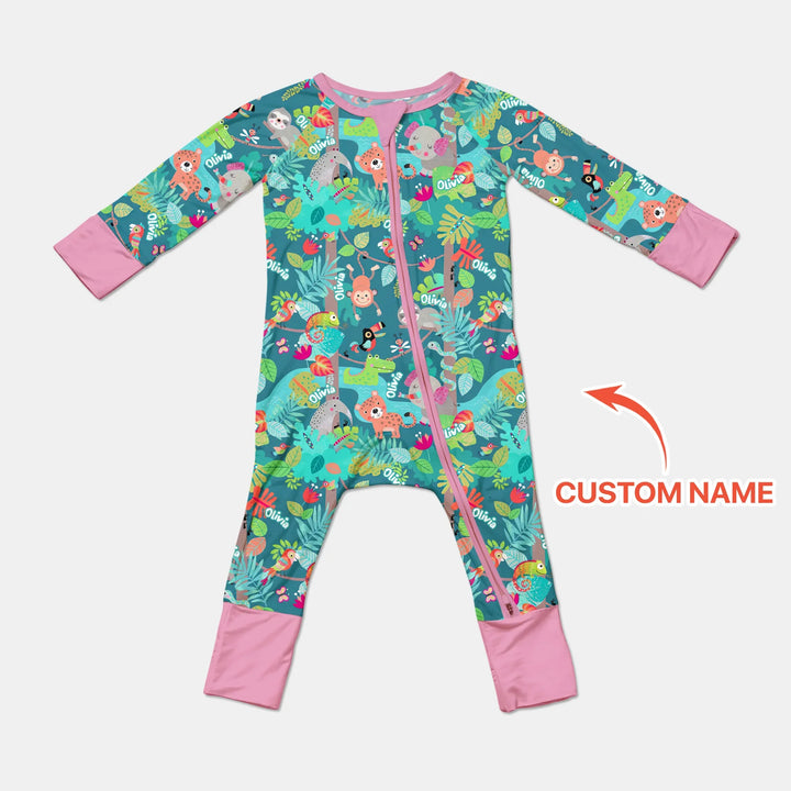 Gerippte Babykleidung mit individuellem Foto - Weich &amp; Skizzenhaft