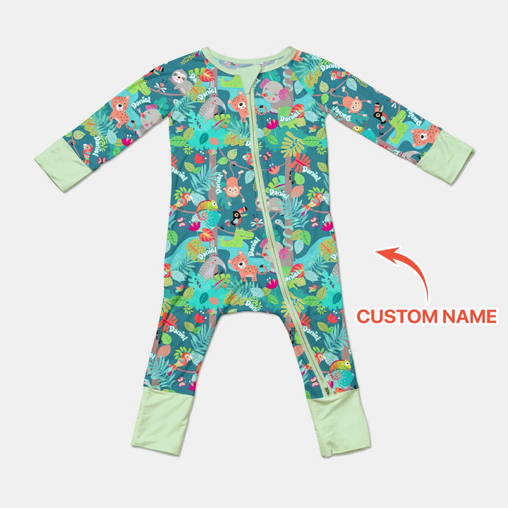 Gerippte Babykleidung mit individuellem Foto - Weich &amp; Skizzenhaft