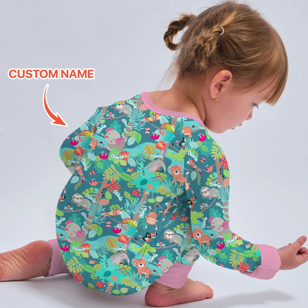 Gerippte Babykleidung mit individuellem Foto - Weich &amp; Skizzenhaft