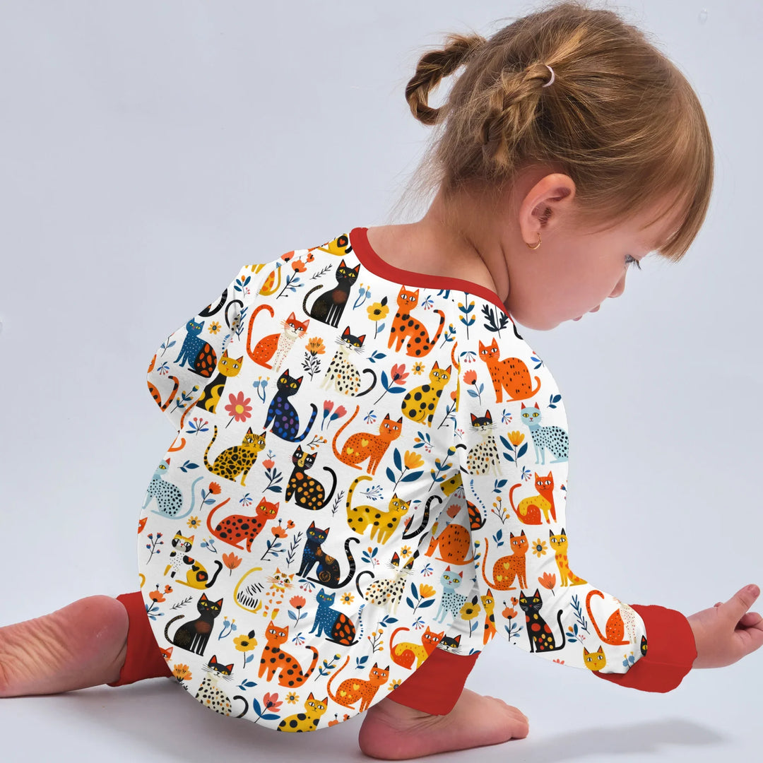 Gerippte Babykleidung mit individuellem Foto - Weich &amp; Skizzenhaft
