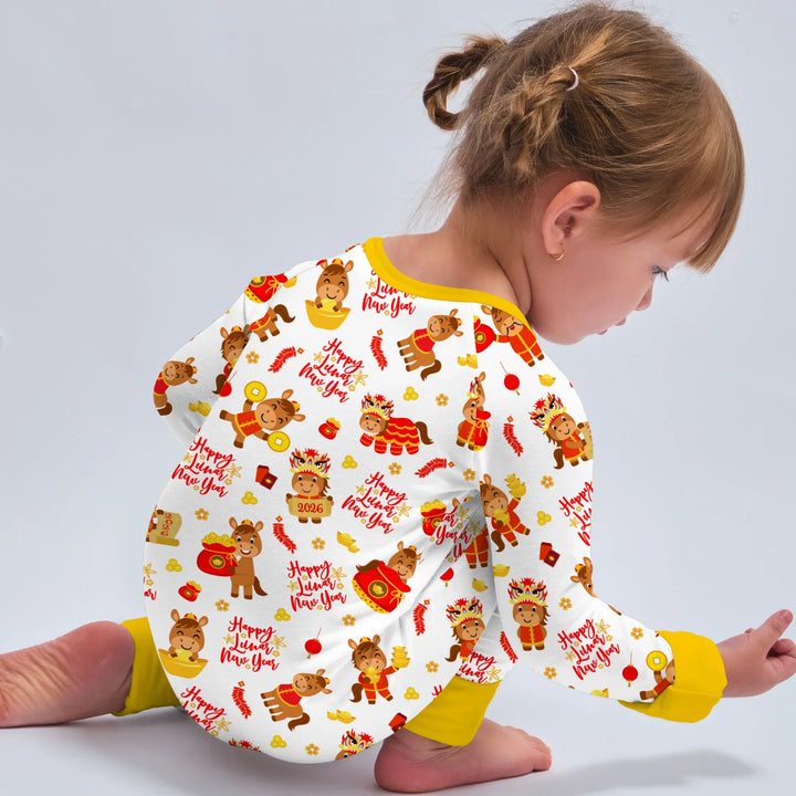 Gerippte Babykleidung mit individuellem Foto - Weich &amp; Skizzenhaft