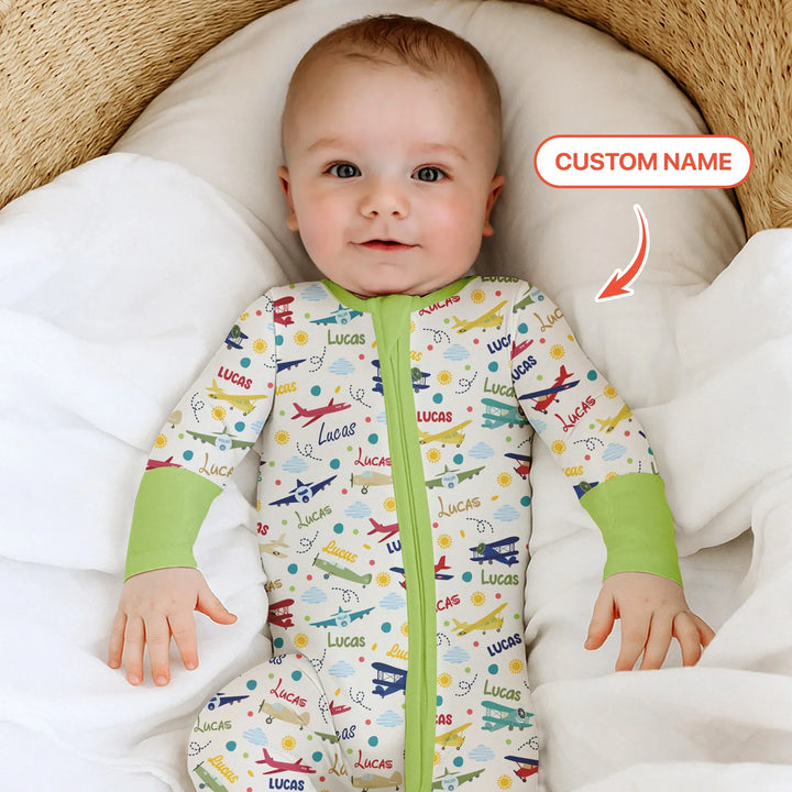 Gerippte Babykleidung mit individuellem Foto - Weich &amp; Skizzenhaft