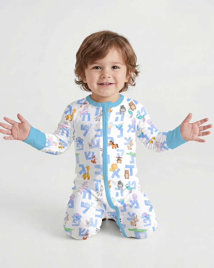 Gerippte Babykleidung mit individuellem Foto - Weich &amp; Skizzenhaft