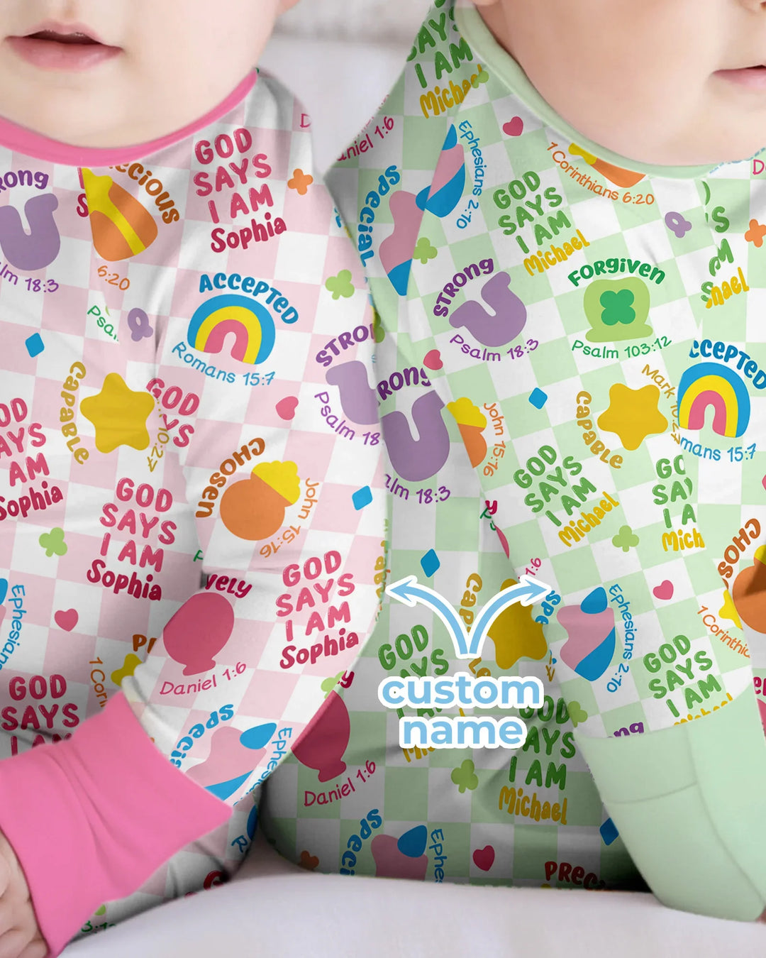 Gerippte Babykleidung mit individuellem Foto - Weich &amp; Skizzenhaft